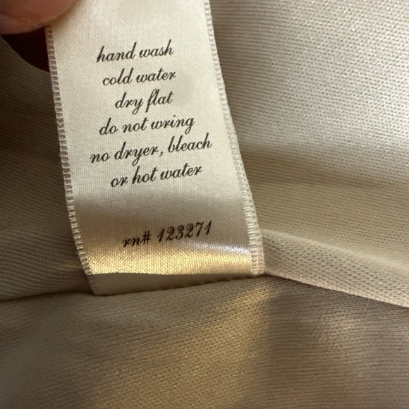 Beige Lace Slip Dress Medium Boho Cottageore Flowy Midi Spaghetti Stap Lined - Picture 7 of 10